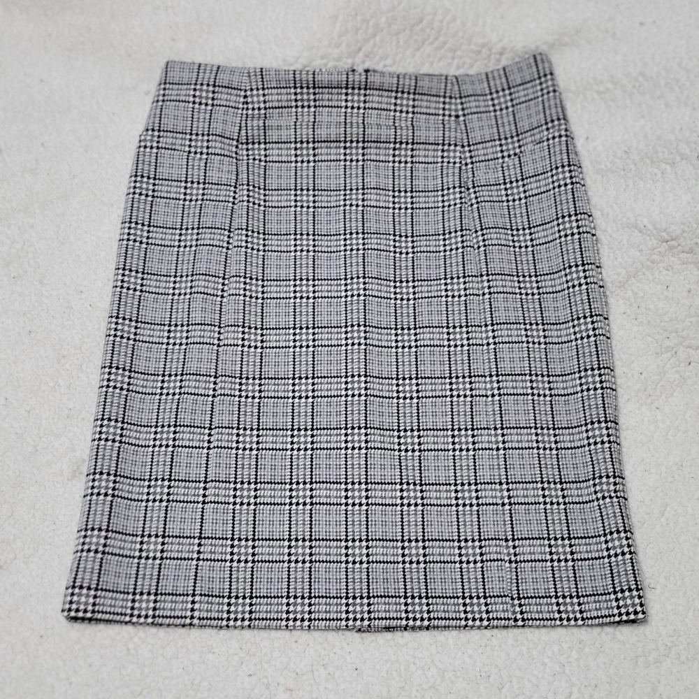Michael Kors Plaid Pencil Skirt